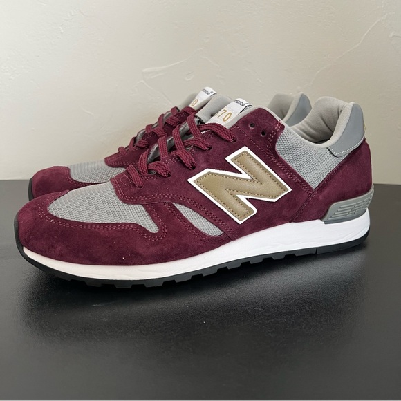 NEW New Balance 670 Burgundy - Picture 2 of 8